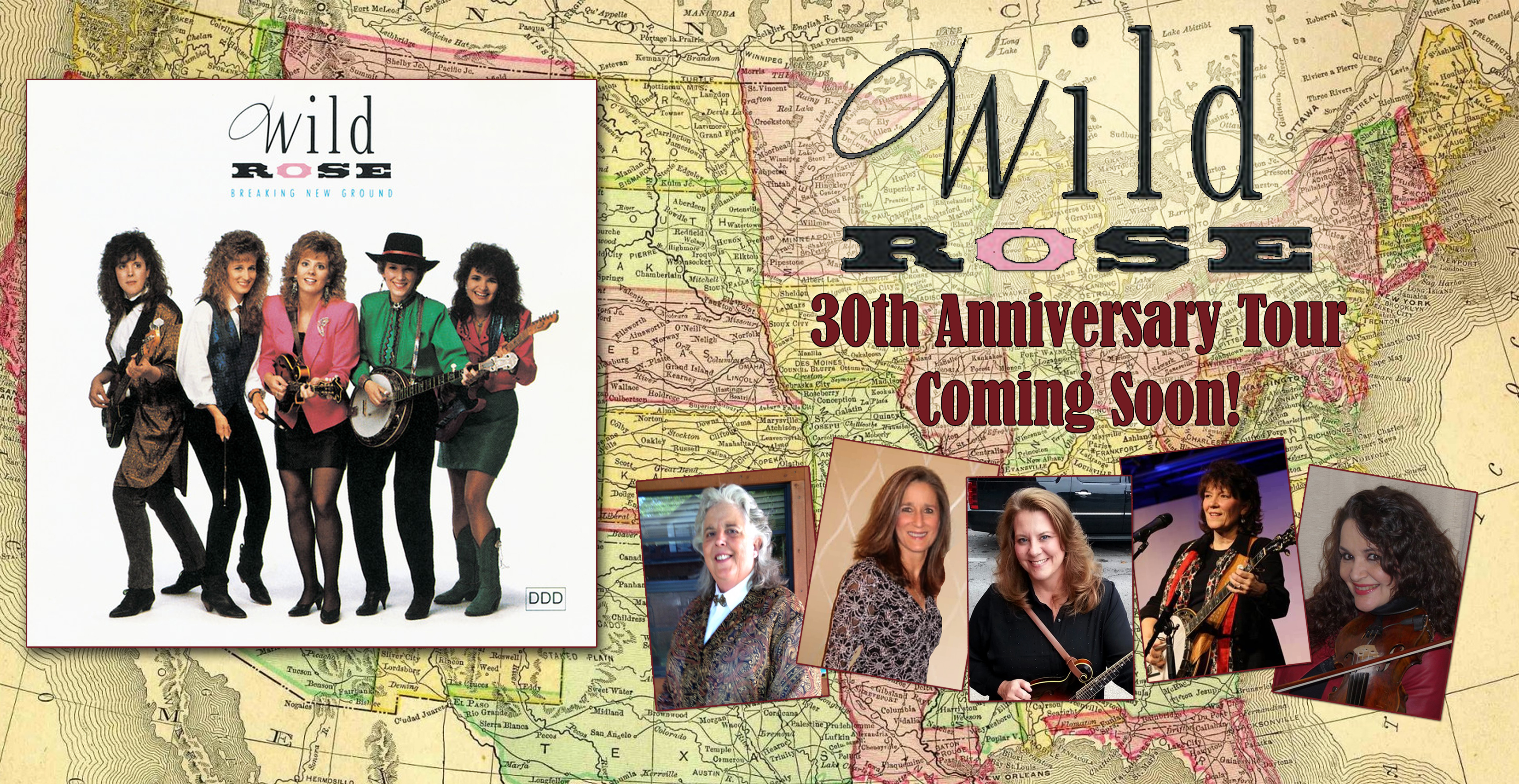 WoodSongs Dalton to Feature Wild Rose and the Burchfield Family Band